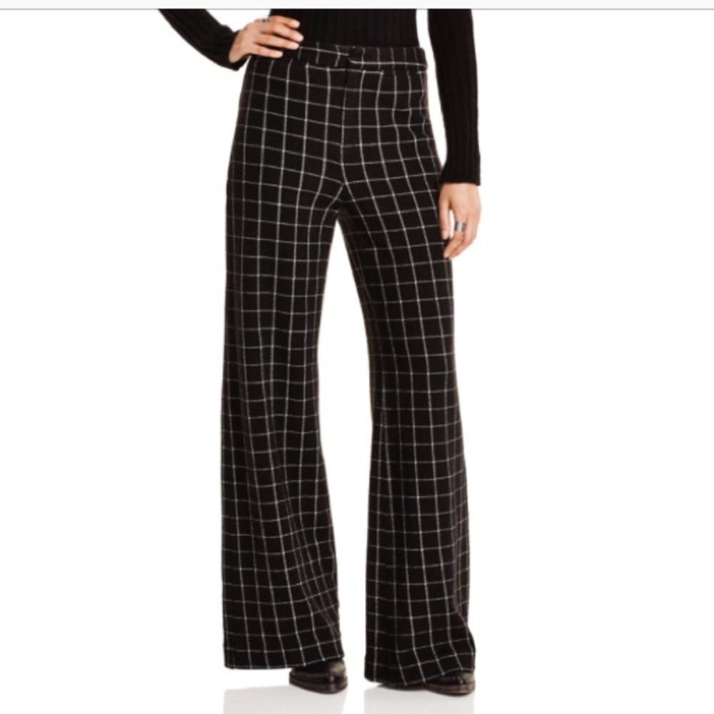 Free People high waist cotton pants